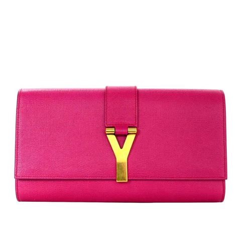 ysl pale pink clutch|yves saint laurent clutch sale.